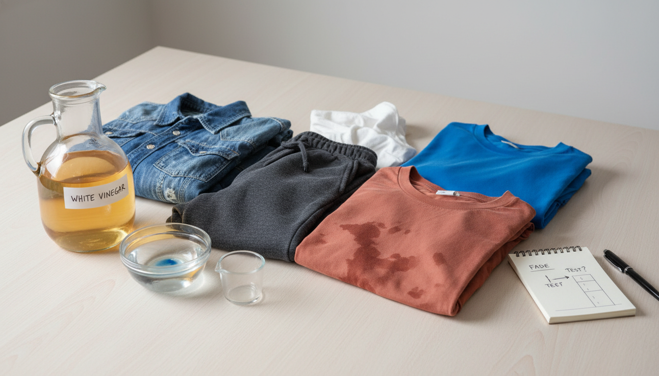 Vinegar for Faded Clothes: What It Can (and Can’t) Do