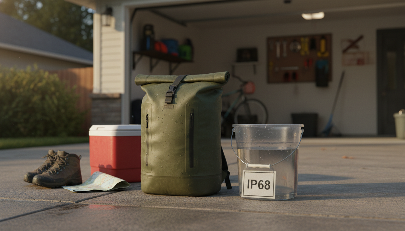 Most Waterproof Backpack: Dry-Bag Build, IP Ratings