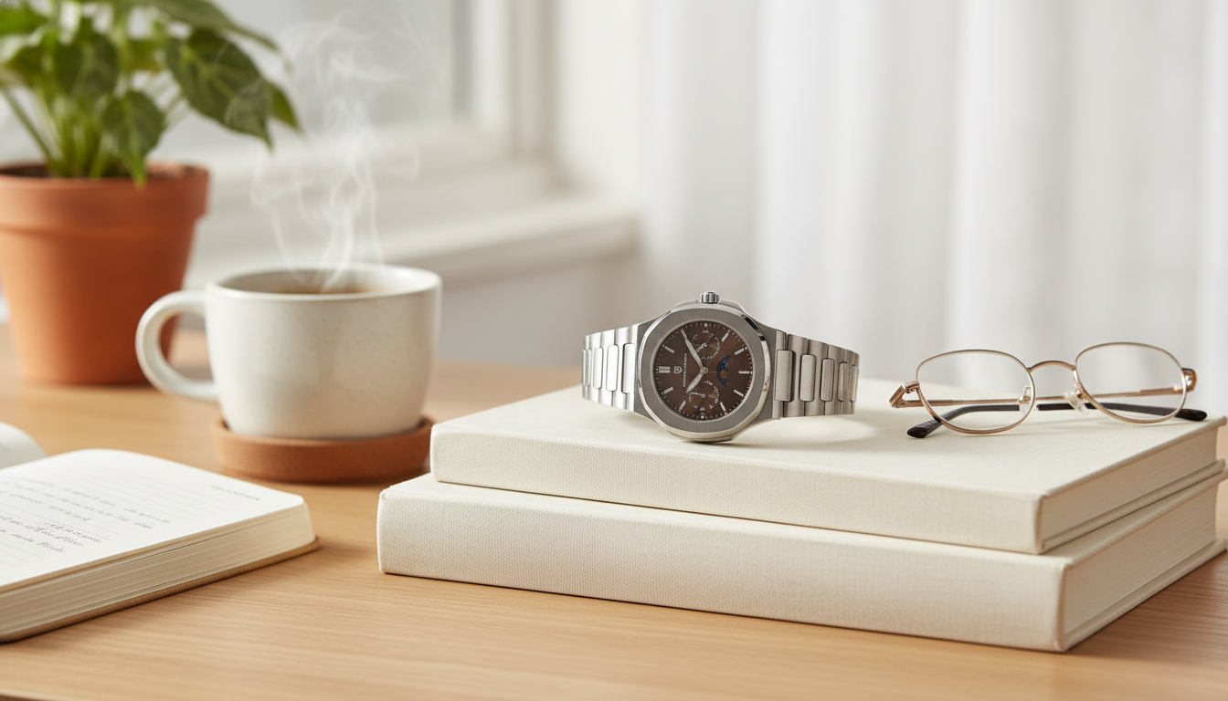 32mm Women’s Waterproof Quartz Watch: Sapphire Crystal