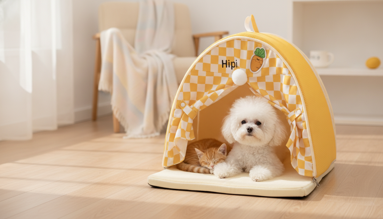 Cozy Tent Bed with Mat for Small Dogs & Cats Guide