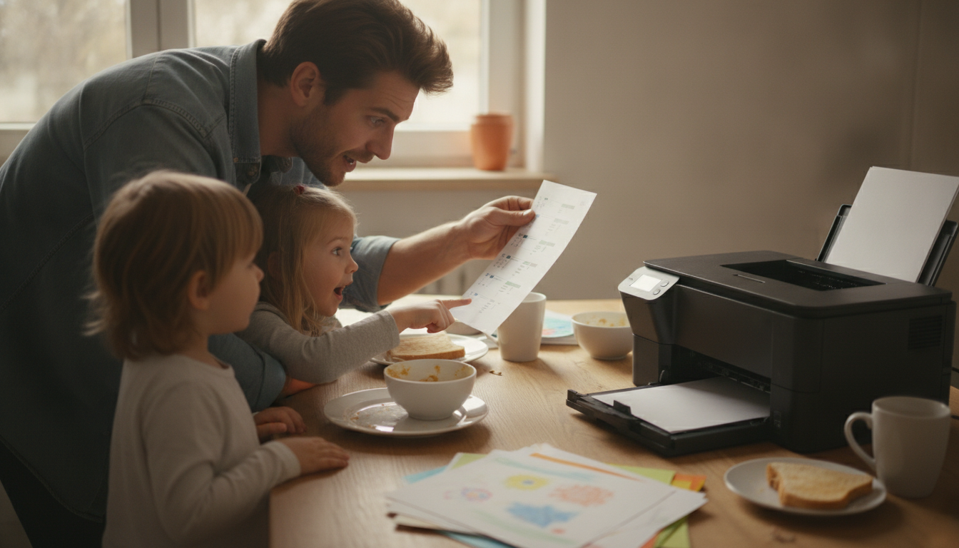 Print a Digital Checklist at Home (Letter Paper Tips)