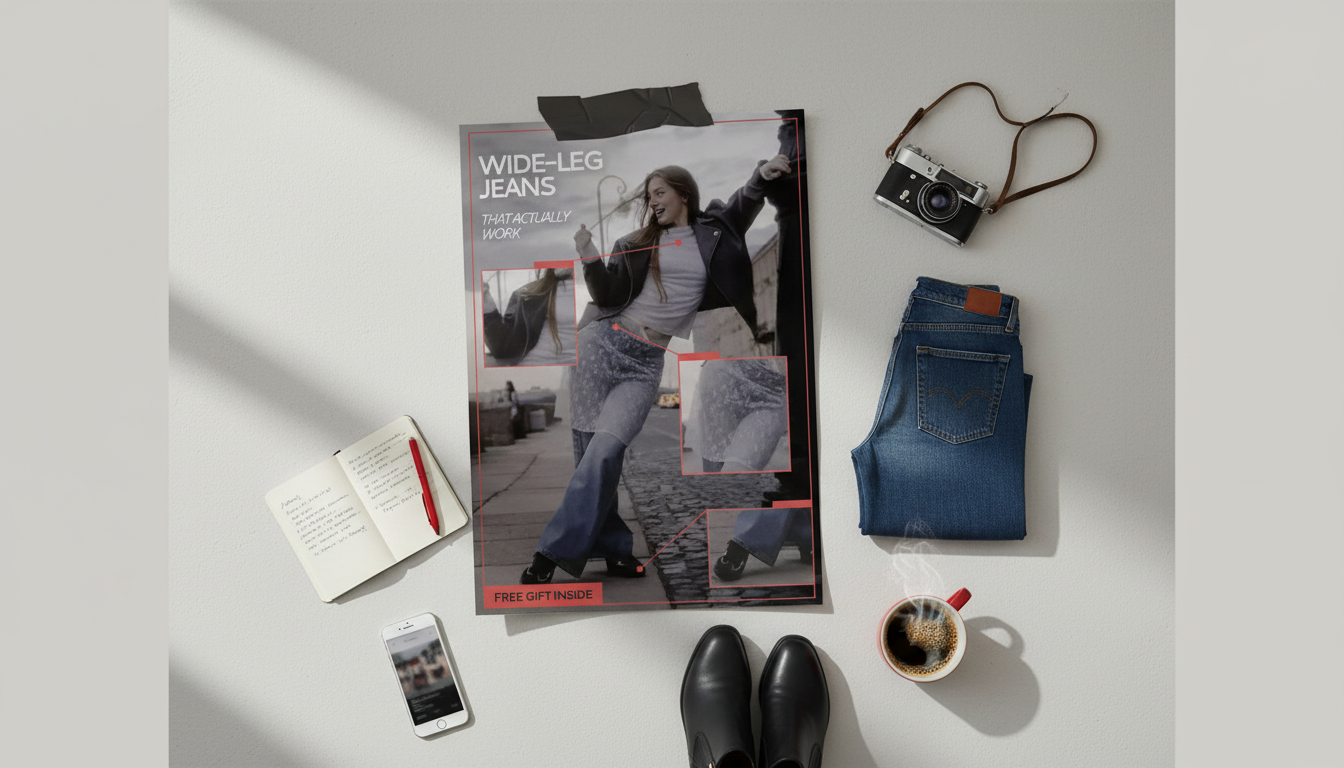 How to Style Extra Wide Leg Jeans: 4 Easy Rules
