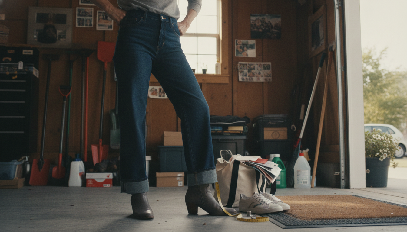 Wide Leg Jeans for Older Women: Fit, Hem & Shoes