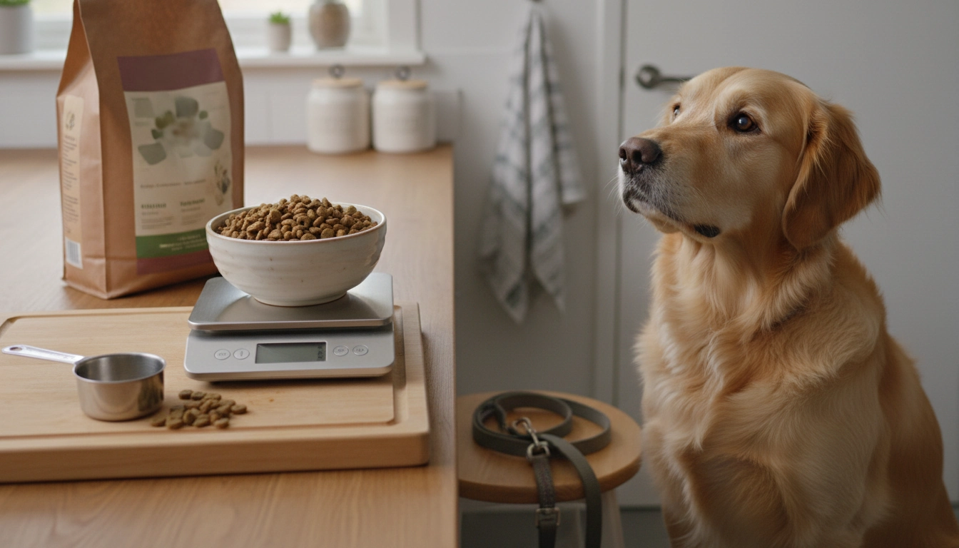 Overweight Dog Feeding: Daily Amount by Goal Weight