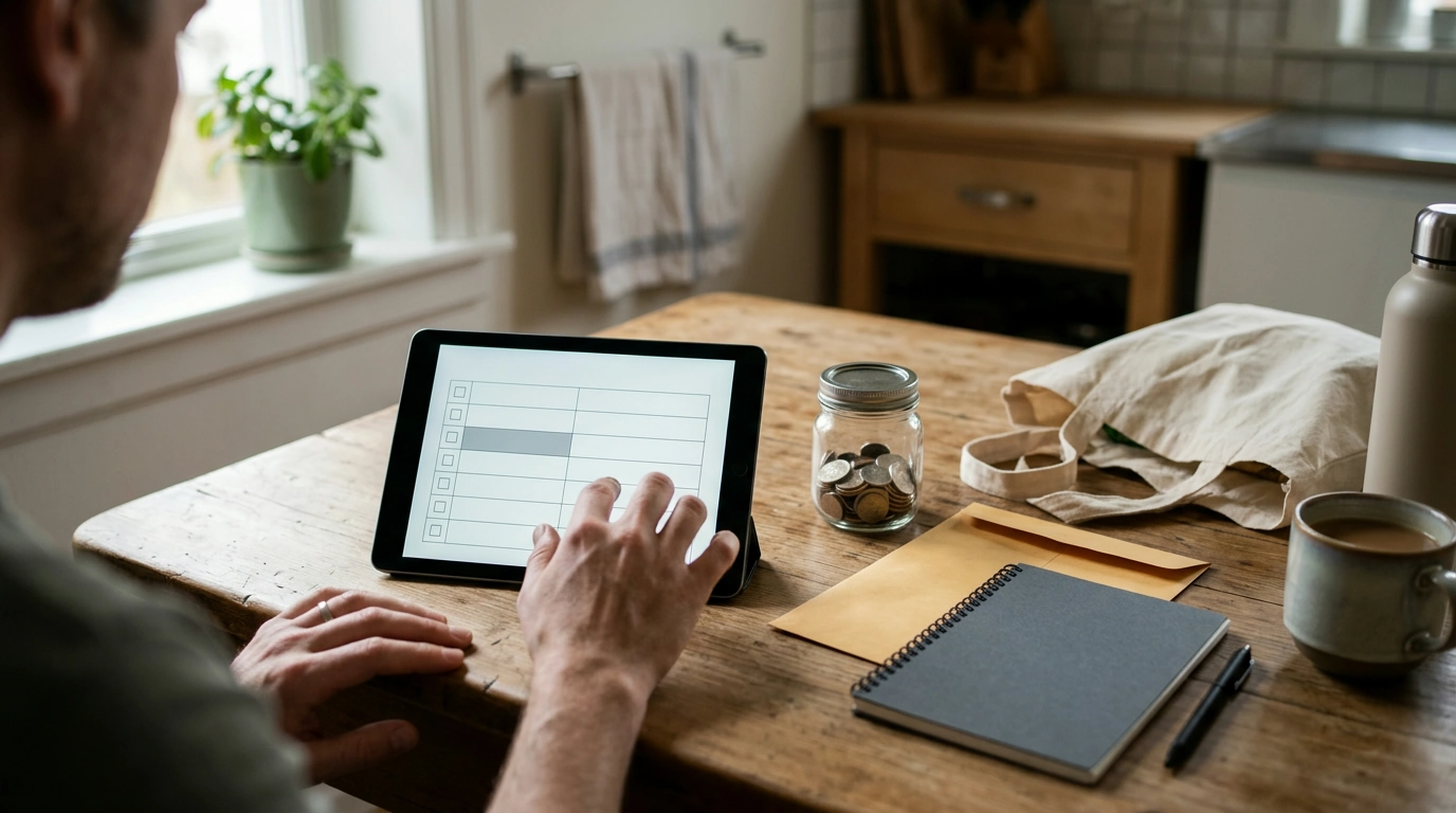 Beginner Budget & Save Checklist: 20-Minute Money Reset